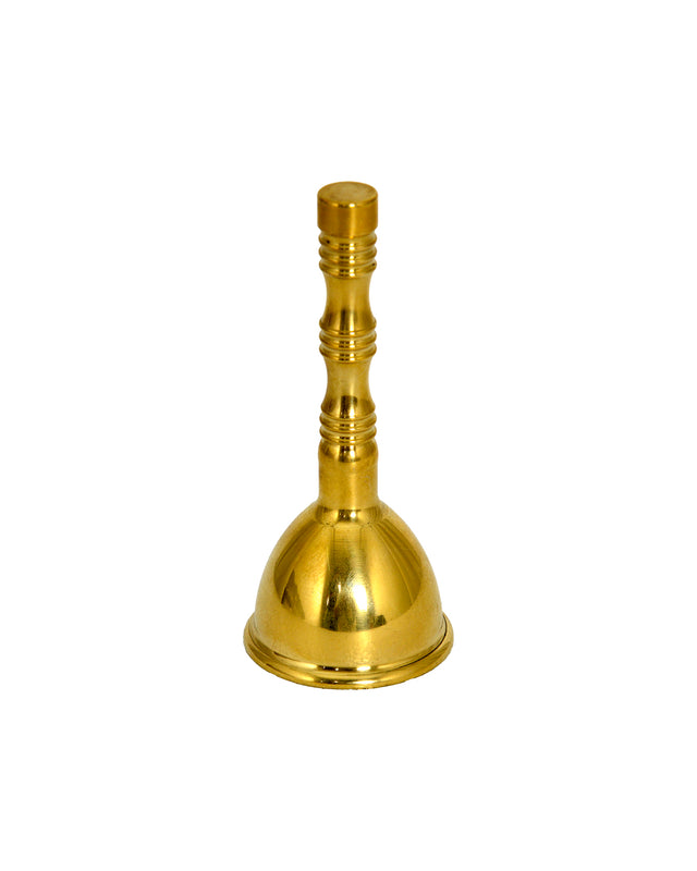 Puja Bell Gold Brass (Ghanti / Ghantadi) - Retail Maharaj