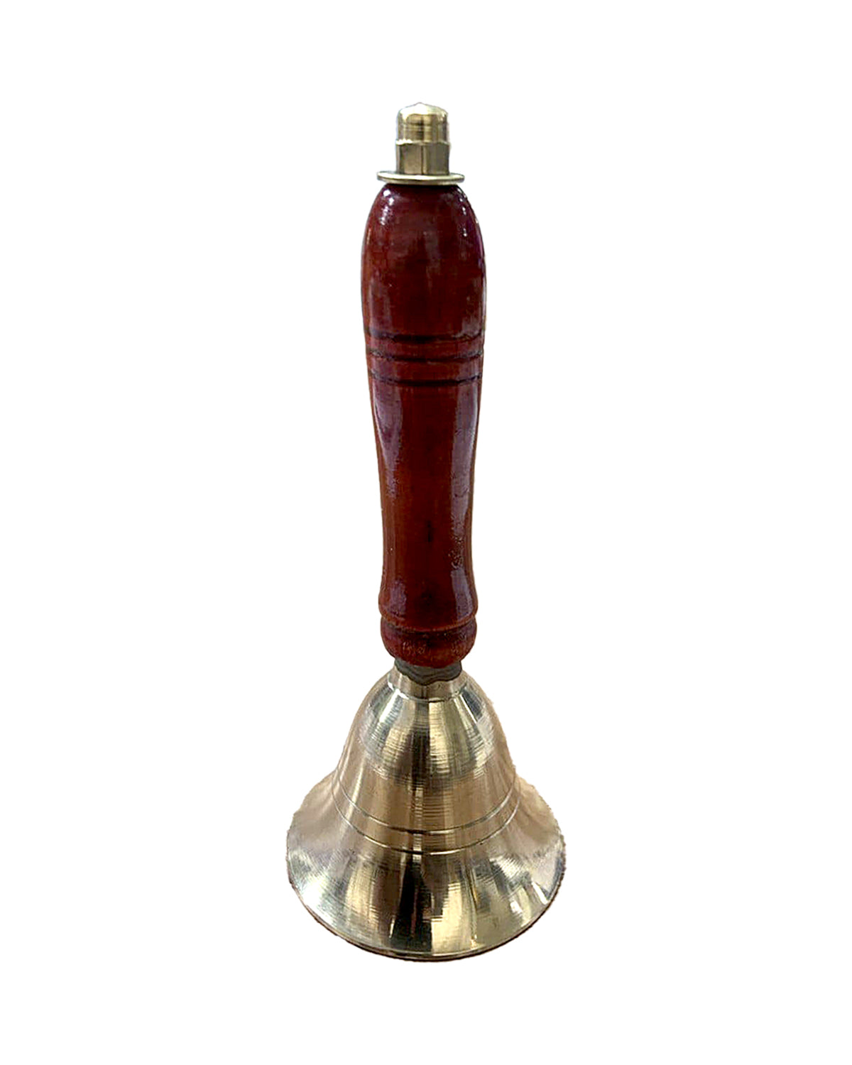 Bell Smooth Wooden Handle 5.25" - Retail Maharaj