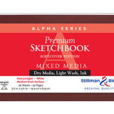 Stillman and Birn Alpha Series White Sketchbook for Dry Media Ink and Light Wash - Retail Maharaj
