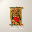 Prince Wall Hanging Ganesh Key Holder For Home Décor And Gifts Decorative Showpiece – 27 Cm (Aluminium) - Retail Maharaj