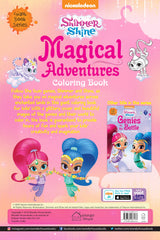 Magical Adventures: Giant Coloring Book for Kids (Shimmer & Shine) - Retail Maharaj