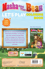 Masha And The Bear - Let's Play: Giant Coloring Book For Kids - Retail Maharaj