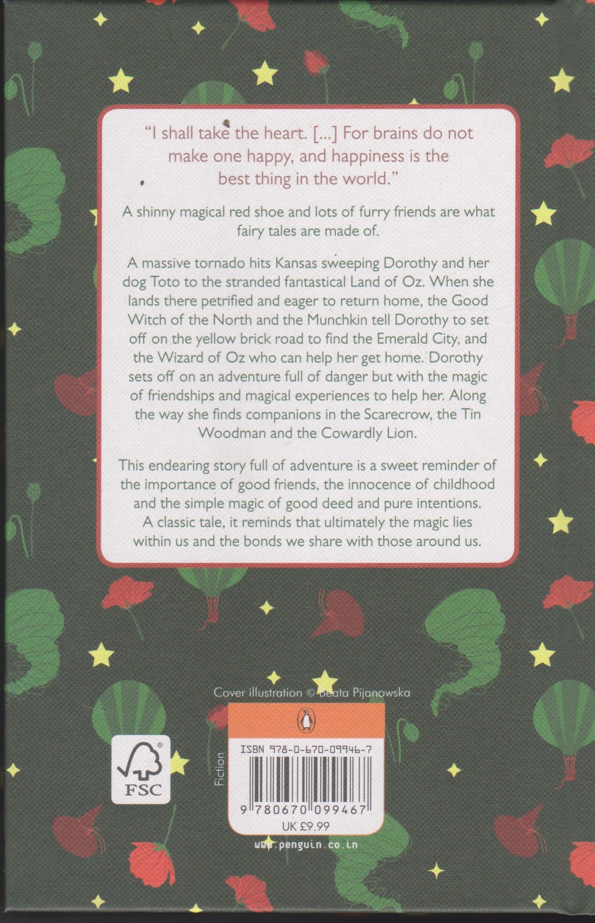 THE WIZARD OF OZ £ 9.99 - Retail Maharaj