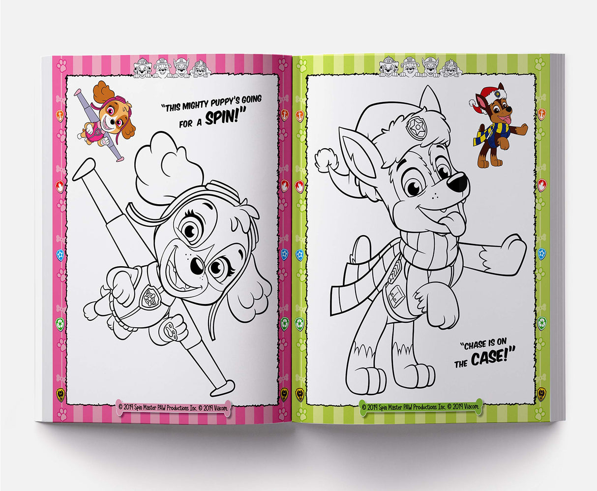 Heroes Work Together: Paw Patrol Coloring Book For Kids - Retail Maharaj
