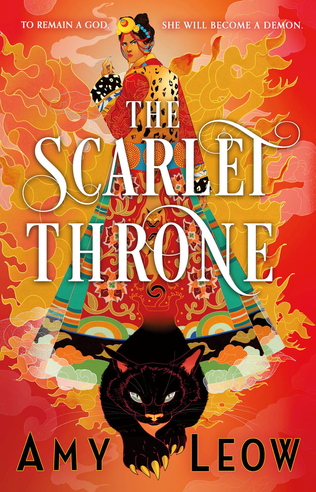 The Scarlet Throne: A thrilling and morally grey villain fantasy debut, influenced by Nepali 'living goddess' traditions - Retail Maharaj