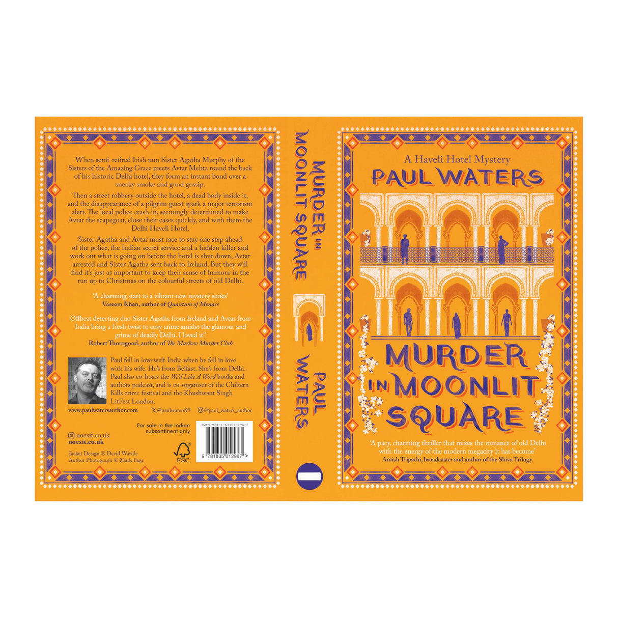 Murder in Moonlit Square: A Cozy Crime Mystery Set in Delhi’s Chandni Chowk | Quirky Detective Duo a streetwise nun and a hotelier | For Fans of ... nun and a hotelier take on murder and mayhem - Retail Maharaj