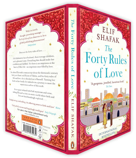 The Forty Rules of Love: A Journey of Love, Faith, and Transformation – Elif Shafak’s International Bestseller Inspired by Rumi’s Teachings on Life and Love - Retail Maharaj