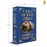A Tale of Two Cities by Charles Dickens (Deluxe Hardbound Edition) – Classic Historical Literature| French Revolution| Explores Themes of Redemption and Oppression - Retail Maharaj