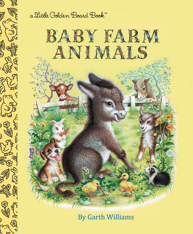 Baby Farm Animals (Little Golden Board Books) - Retail Maharaj
