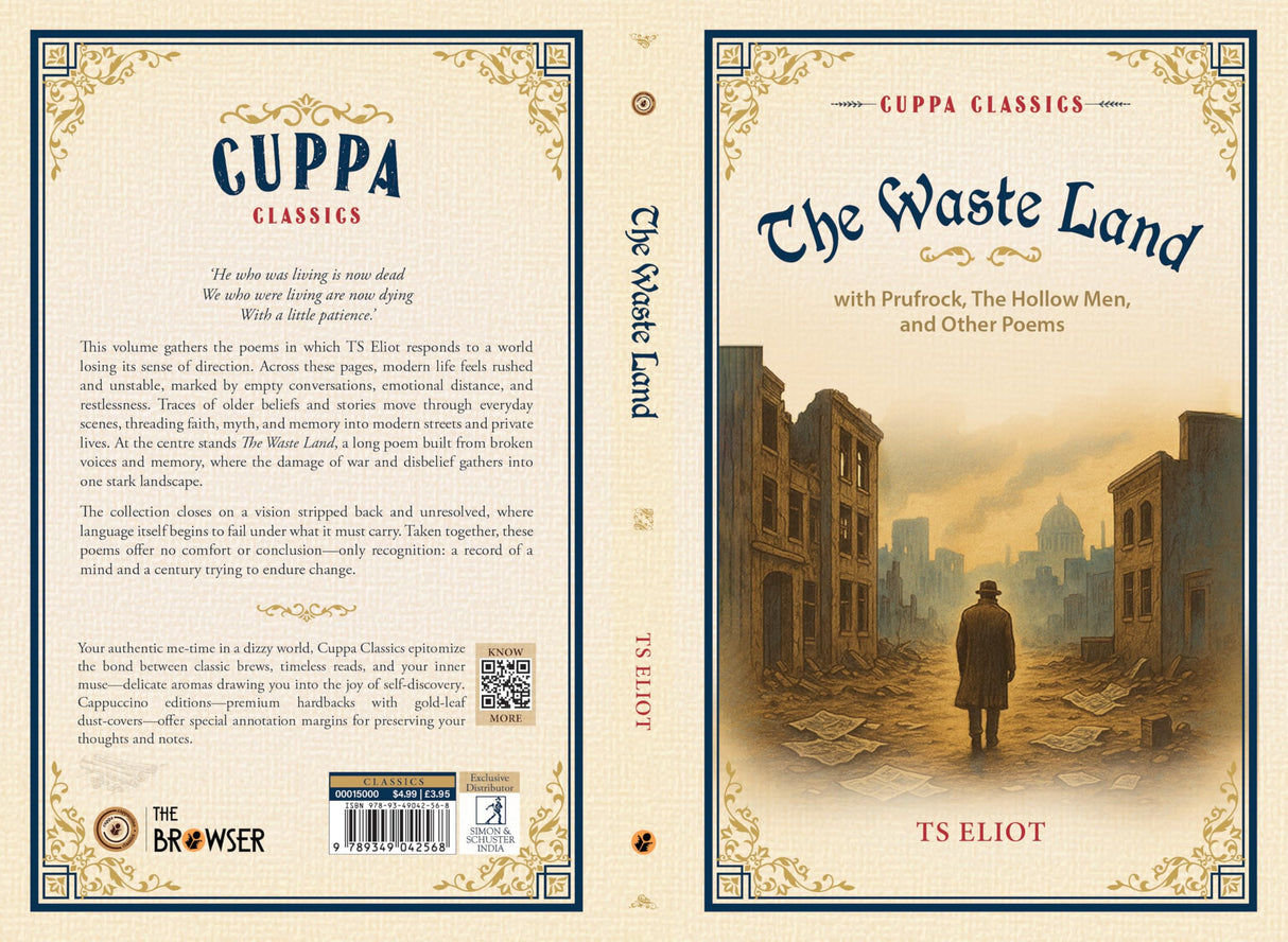 The Waste Land (with Prufrock, The Hollow Men, and Other Poems) (Cuppa Classics) - Retail Maharaj