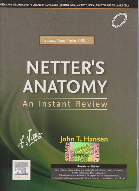 Netter's Anatomy: An Instant Review, Second South Asia Edition - Retail Maharaj
