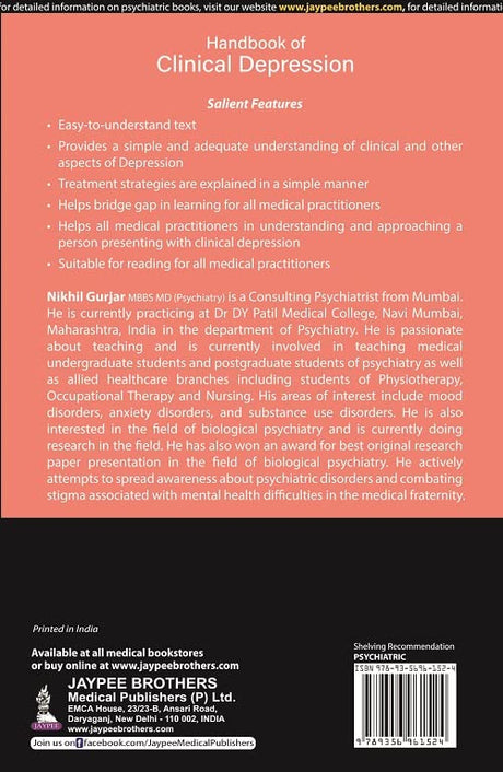 HANDBOOK OF CLINICAL DEPRESSION - Retail Maharaj