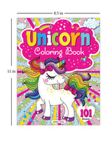 101 Unicorn Colouring Book: Fun Activity Colouring Book For Children - Retail Maharaj