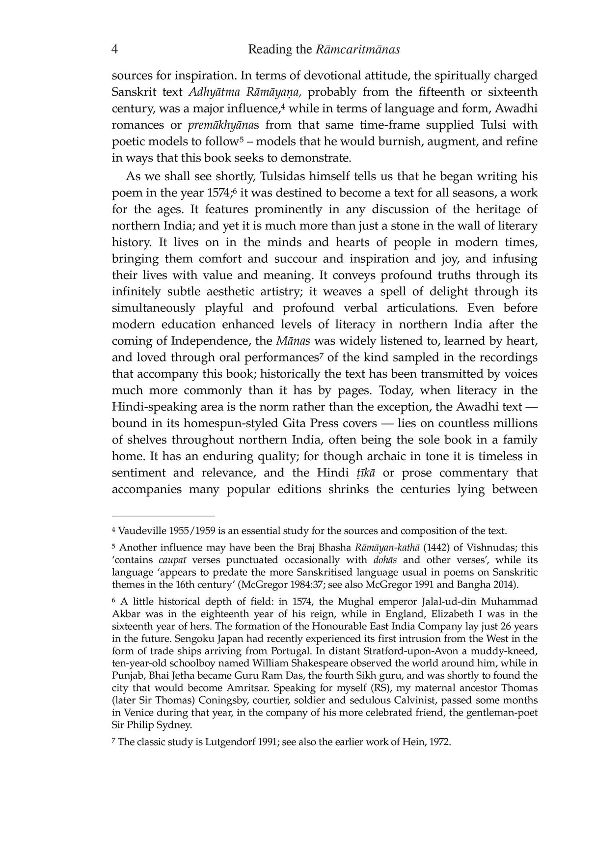 Reading the Ramcaritmanas: A Companion to the Awadhi Ramayana of Tulsidas - Retail Maharaj
