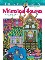 Creative Haven Whimsical Houses Coloring Book - Retail Maharaj