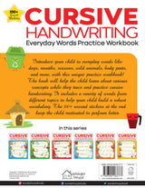 Cursive Handwriting Practice Workbook: Everyday Words | Level 2 | Ages 6–9 | Build Fluency and Confidence with Daily Writing Practice - Retail Maharaj