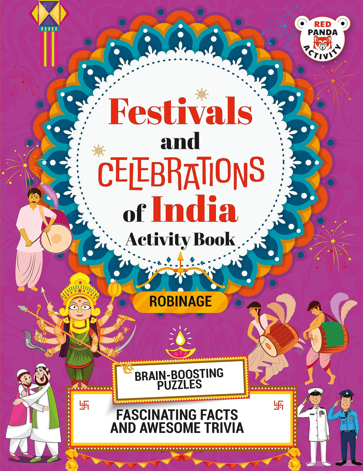 Festivals and Celebrations of India: Activity Book - Retail Maharaj