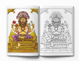 Gods and Goddesses - Spiritual Coloring Book - Retail Maharaj