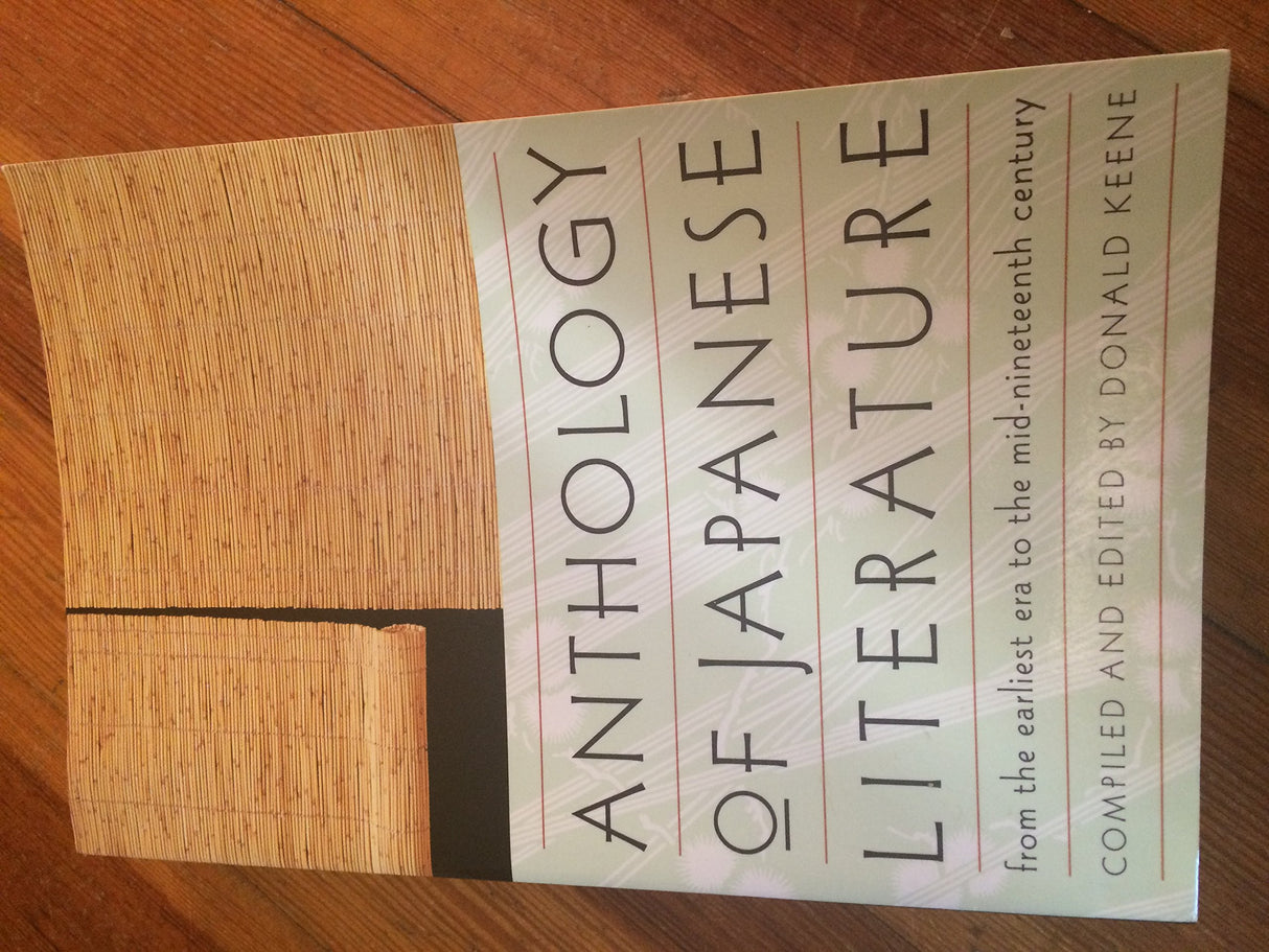 Anthology of Japanese Literature: From the Earliest Era to the Mid-Nineteenth Century - Retail Maharaj