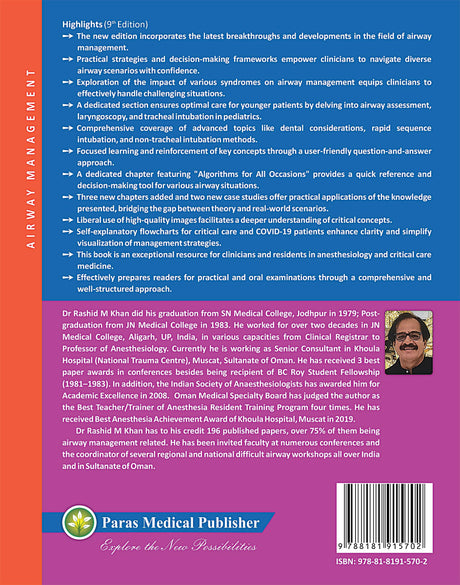 Airway Management (9th Edition 2024) - Retail Maharaj