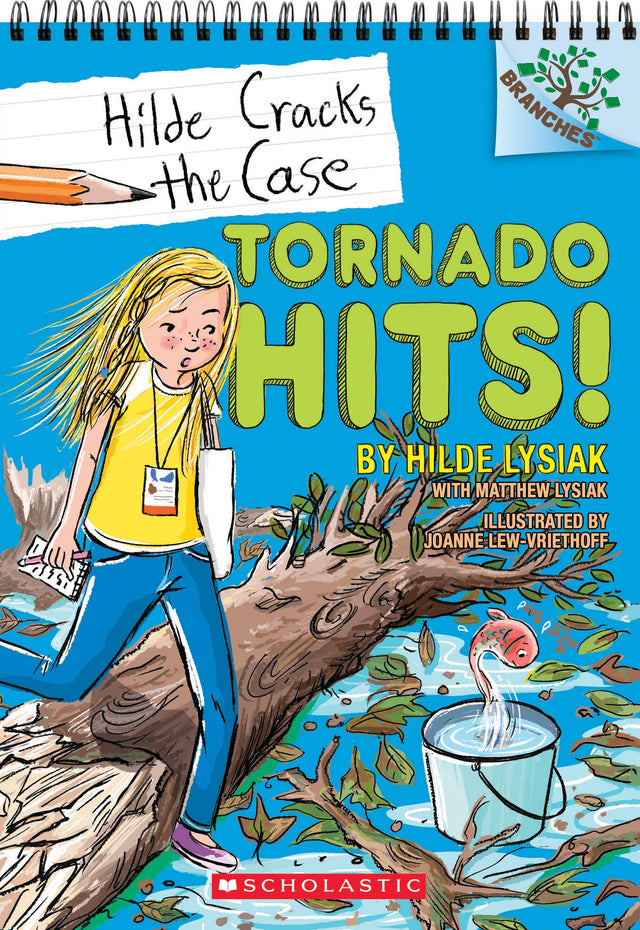 Hilde Cracks The Case #05: Tornado Hits! (A Branches Book): Volume 5 - Retail Maharaj