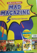 MAD MAGAZINE 5 DIFFERENT ISSUES - Retail Maharaj