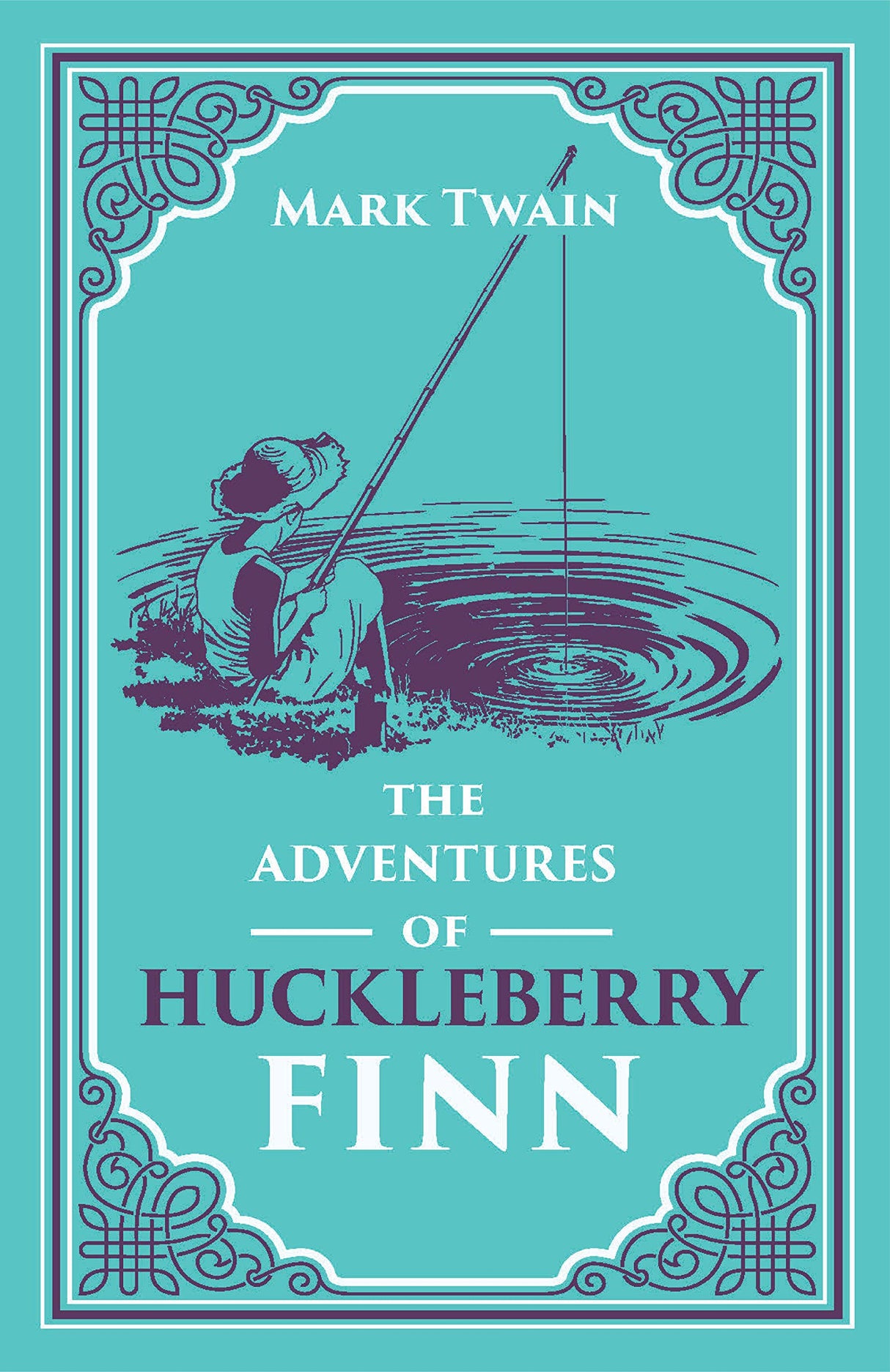 The Adventures of Huckleberry Finn Mark Twain Classic (Essential Reading, Adventure, Huck Finn, Required Literature), Ribbon Page Marker, Perfect for Gifting - Retail Maharaj