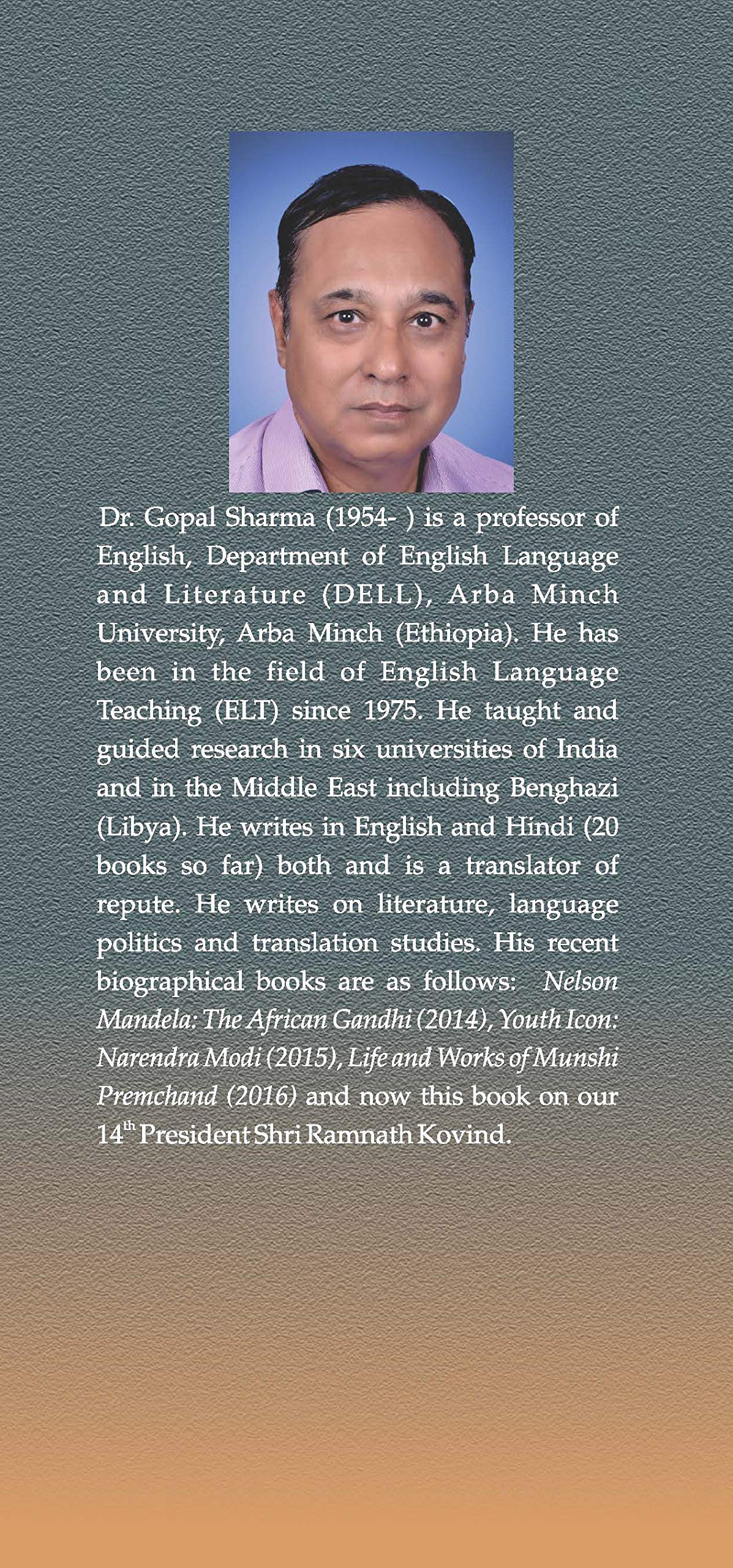 Ramnath Kovind [Hardcover] Gopal Sharma