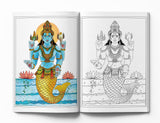 Gods and Goddesses - Spiritual Coloring Book - Retail Maharaj