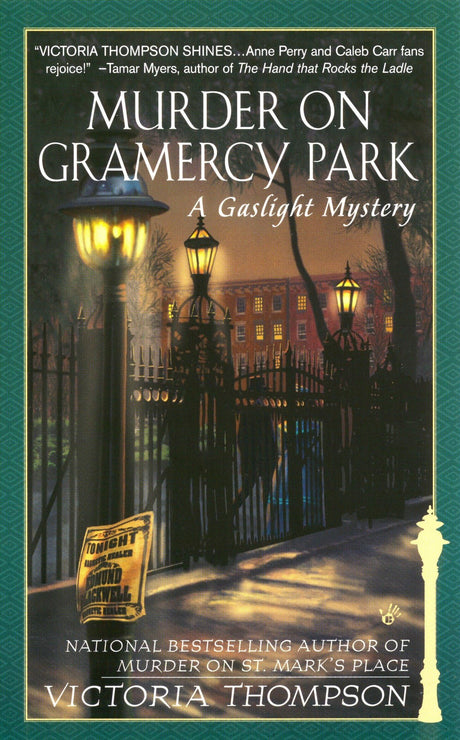 Murder on Gramercy Park: A Gaslight Mystery: 3 - Retail Maharaj