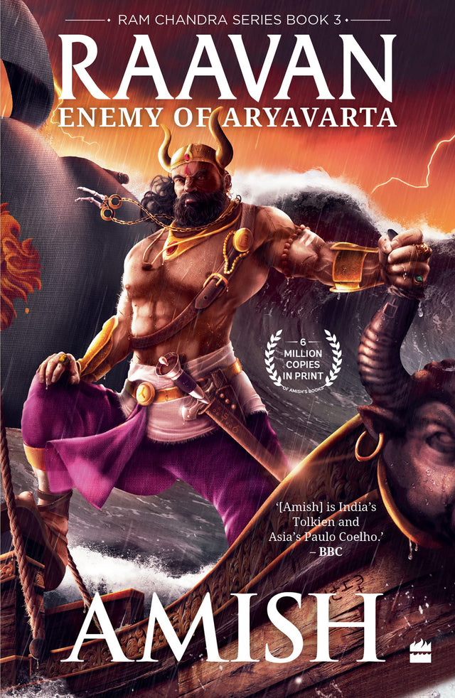 Raavan : Enemy of Aryavarta (Ram Chandra Series Book 3) - Retail Maharaj