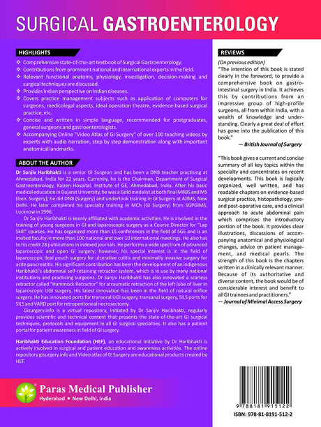 Surgical Gastroenterology (2 Vols Set) - Retail Maharaj