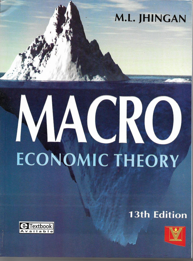 Macro Economic Theory 13/e PB....Jhingan M L - Retail Maharaj