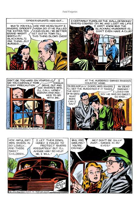 Fatal Forgeries: RIP Kirby - The First Modern Detective | Illustrated Comic Book - Retail Maharaj