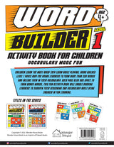 Word Builder Activity Book – Level 1 | Make Meaningful Words Using Given Letters | Ages 5–8 | Fun Vocabulary & Spelling Practice for Kids - Retail Maharaj