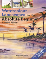 Watercolour Landscapes for the Absolute Beginner - Retail Maharaj
