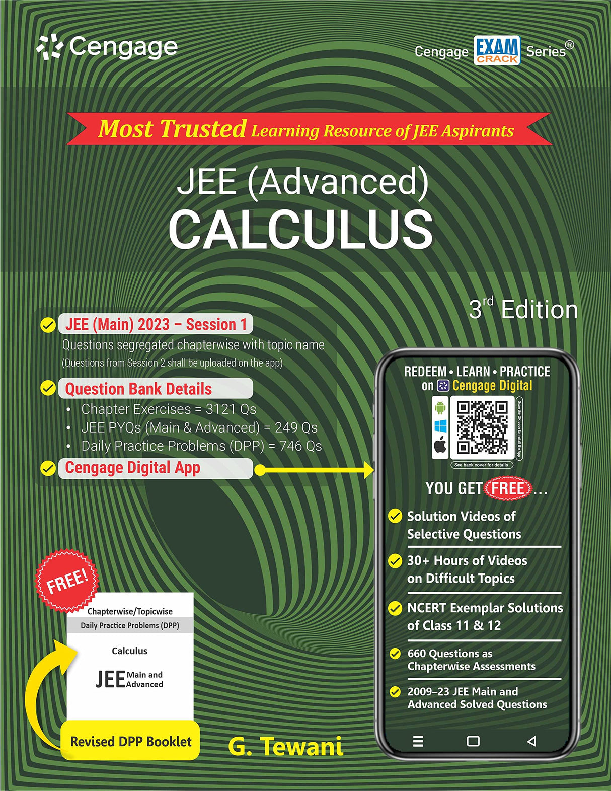 JEE (Advanced) Calculus with Free Online Assessments and Digital Content 2023 - Retail Maharaj