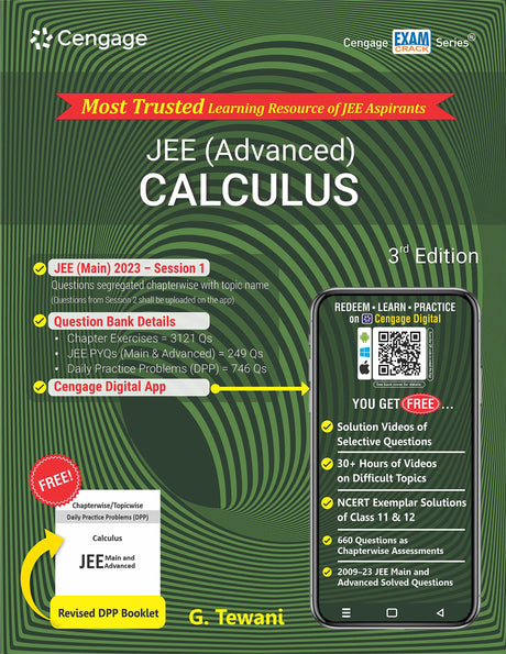 JEE (Advanced) Calculus with Free Online Assessments and Digital Content 2023 - Retail Maharaj
