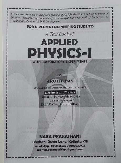 A Textbook of APPLIED PHYSICS - 1 - Retail Maharaj