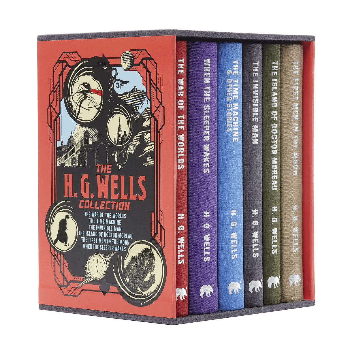 The H. G. Wells Collection: Deluxe 6-Book Hardback Boxed Set (Arcturus Collector's Classics) - Retail Maharaj