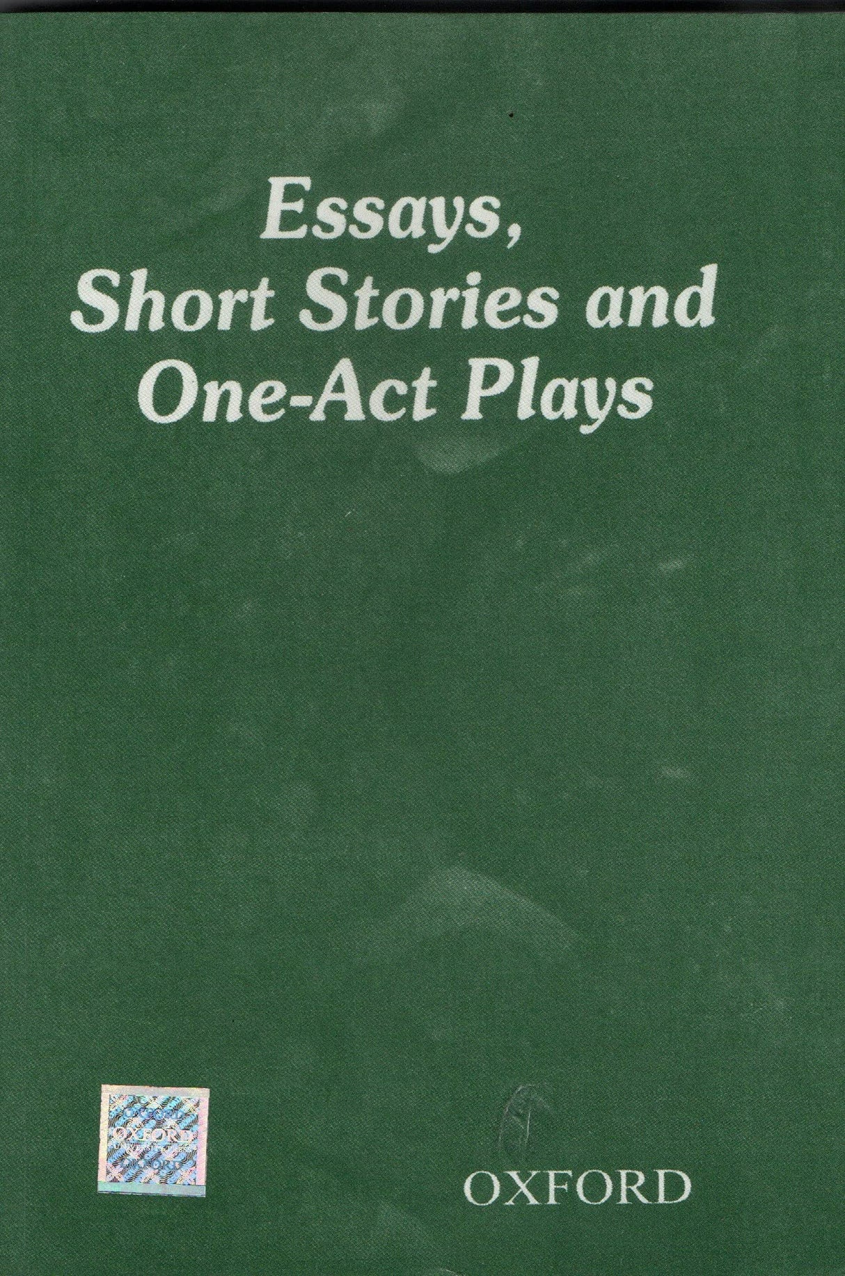 Essays Short Stories And One Act Plays - Retail Maharaj