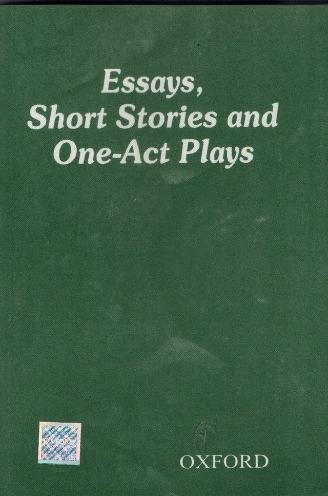 Essays Short Stories And One Act Plays - Retail Maharaj