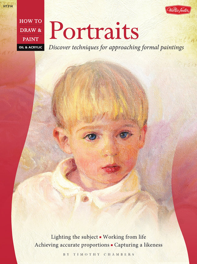 Oil & Acrylic: Portraits (How to Draw & Paint) - Retail Maharaj