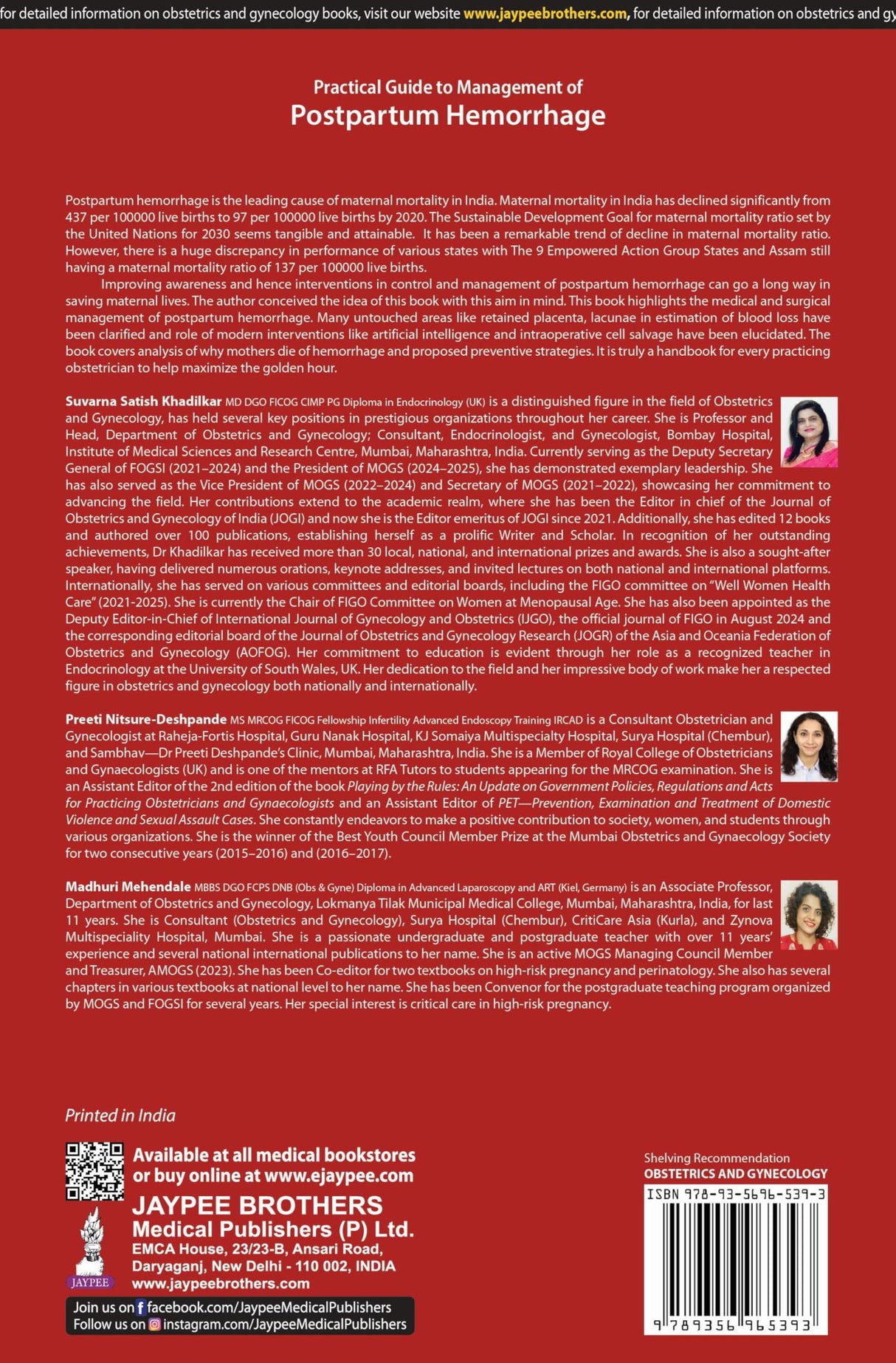 PRACTICAL GUIDE TO MANAGEMENT OF POSTPARTUM HEMORRHAGE - Retail Maharaj