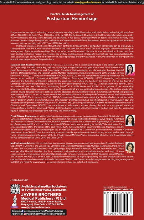 PRACTICAL GUIDE TO MANAGEMENT OF POSTPARTUM HEMORRHAGE - Retail Maharaj