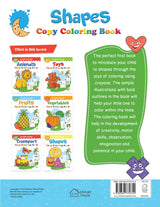 Colouring Book of Shapes: Creative Crayons Series - Crayon Copy Colour Books - Retail Maharaj