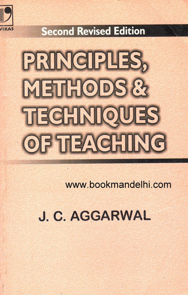 Principles, Methods & Techniques Of Teaching - Retail Maharaj
