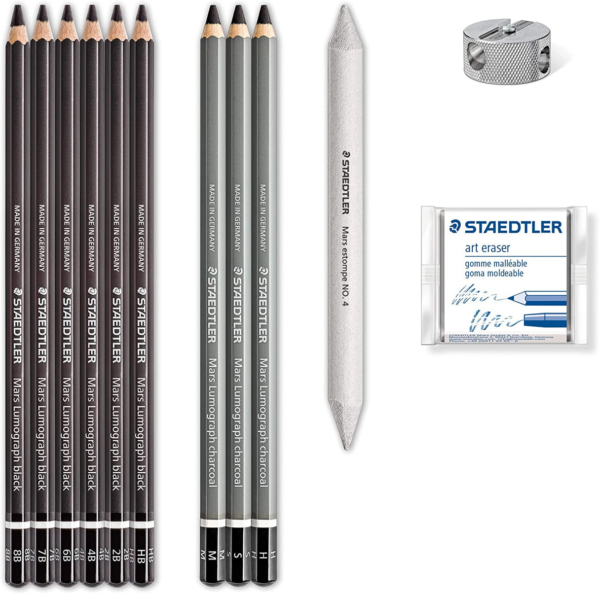 Staedtler Design Journey Charcoal Drawing Set – 12 Pieces - Retail Maharaj
