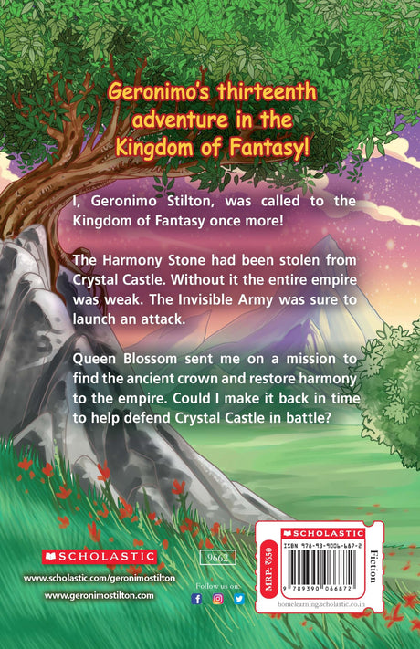 GERONIMO STILTON AND THE KINGDOM OF FANTASY #13:THE BATTLE FOR CRYSTAL CASTLE - Retail Maharaj