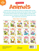 Little Artist Series Animals: Copy Colour Books - Retail Maharaj
